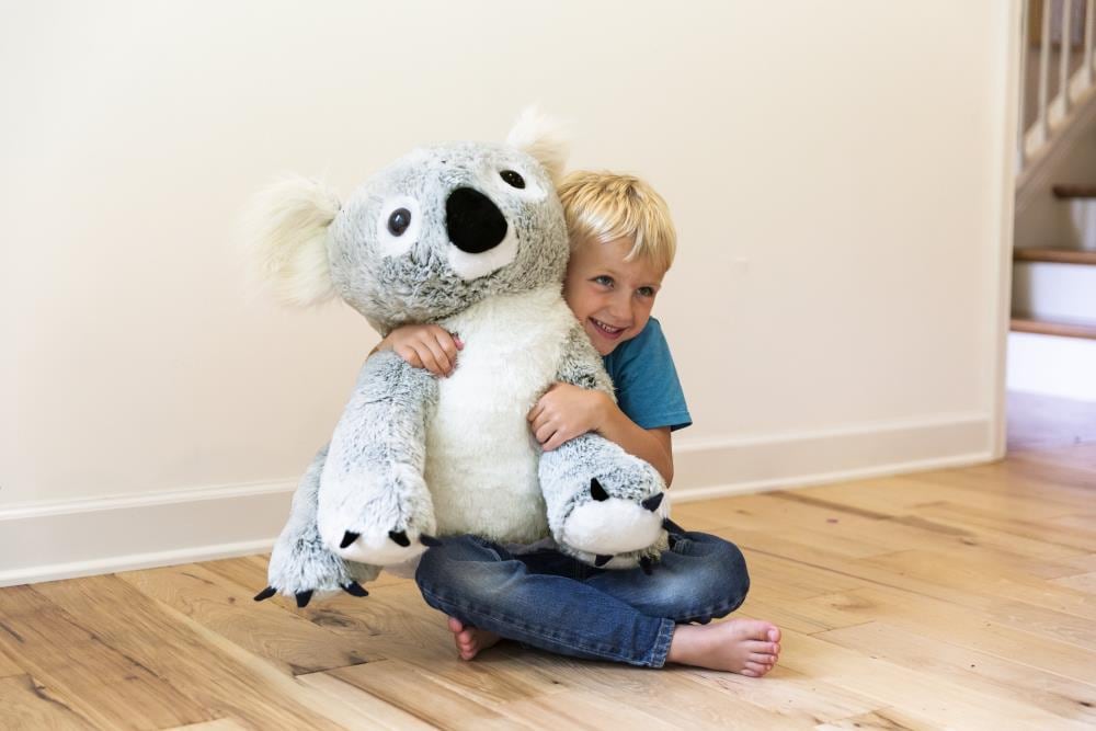 HearthSong Koolah Koala Plush Toy - Large 16.5-in Soft Koala for