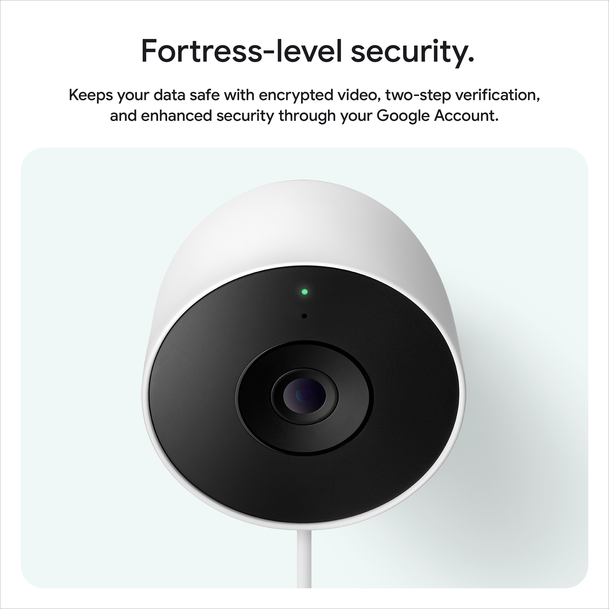 Google Nest Cam Outdoor (wired, 2nd gen) - Hazel in the Security