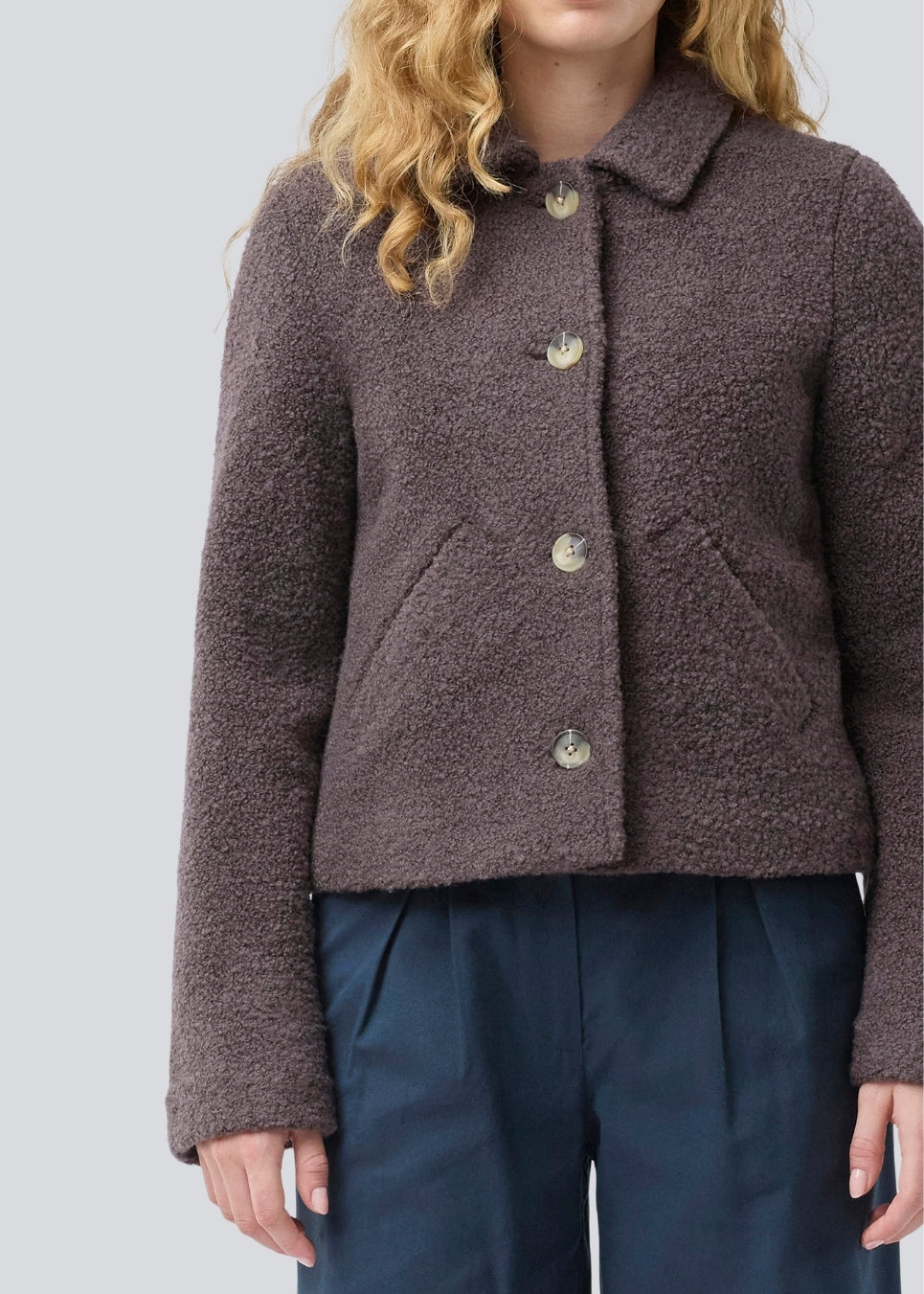 Shop JustyMD short jacket - Seal Brown – Modström COM