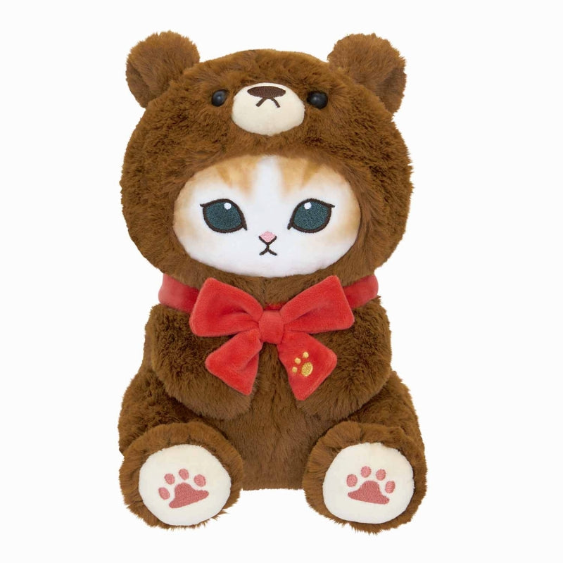 mofusand展 テディベアにゃん ぬいぐるみS(ブラウン) | mofusand