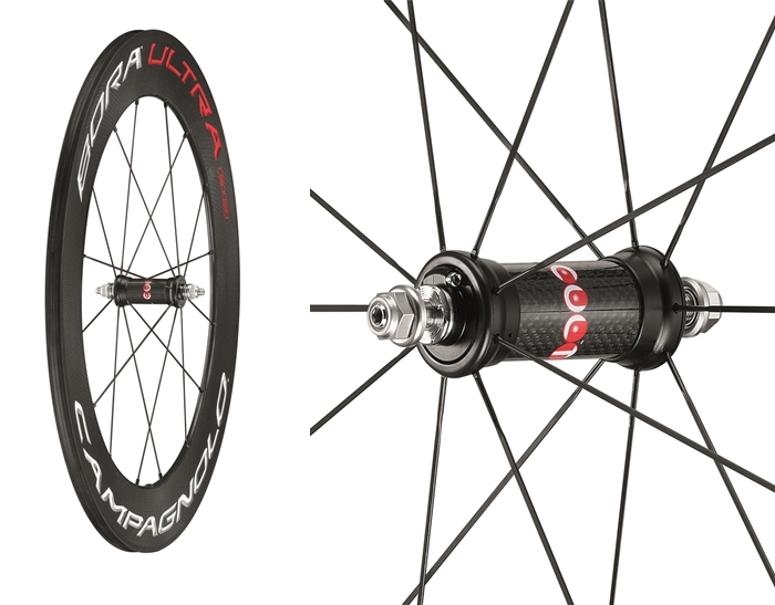 カンパニョーロのトラック競技用ディープリムホイール、Campagnolo