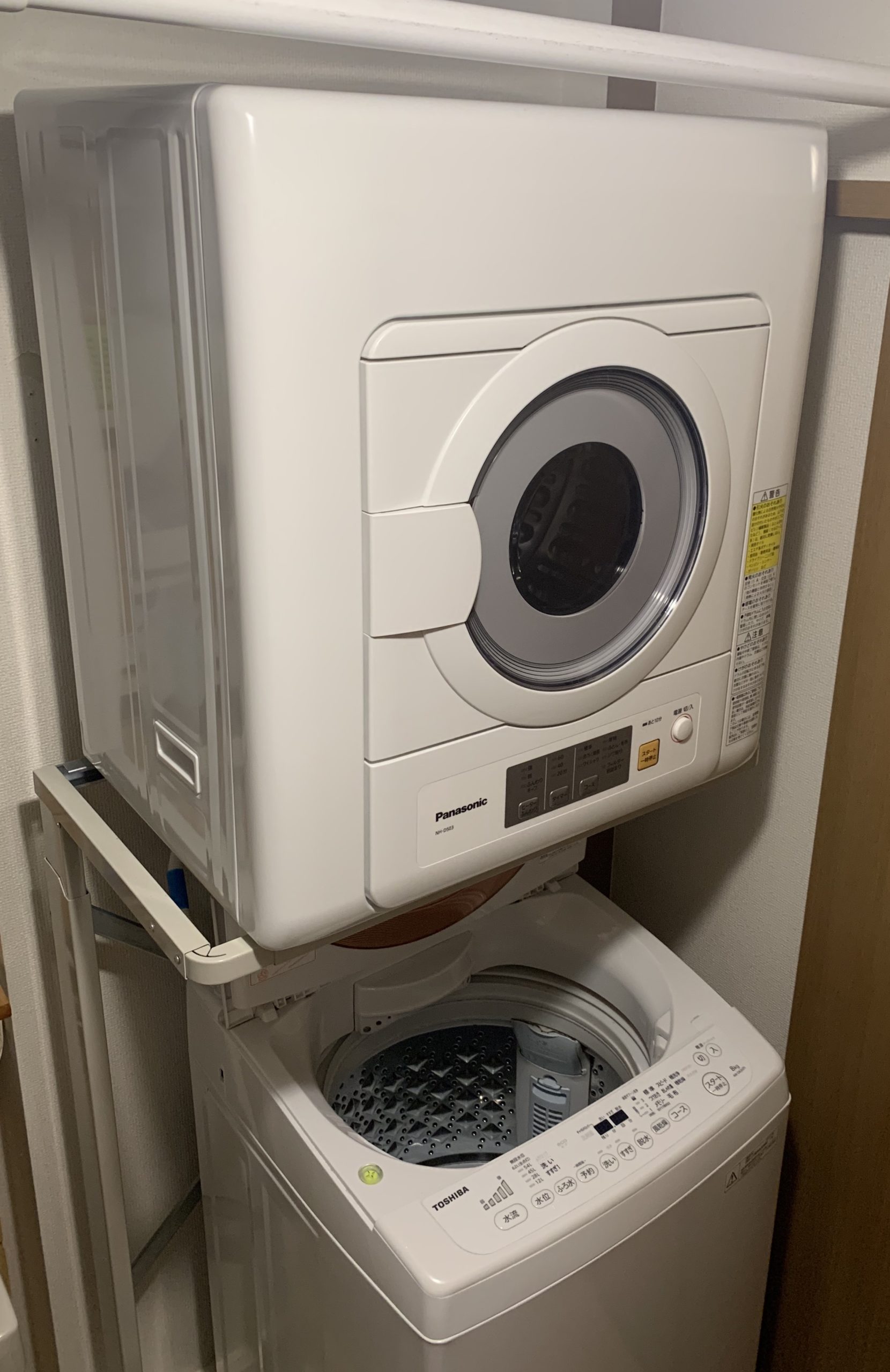 Panasonic 衣類乾燥機 NH-D503 2025年製 衣類乾燥機 ホワイト NH-D503