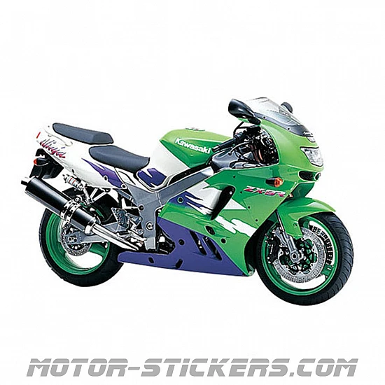 Kawasaki ZX-9R 1997 adesivi