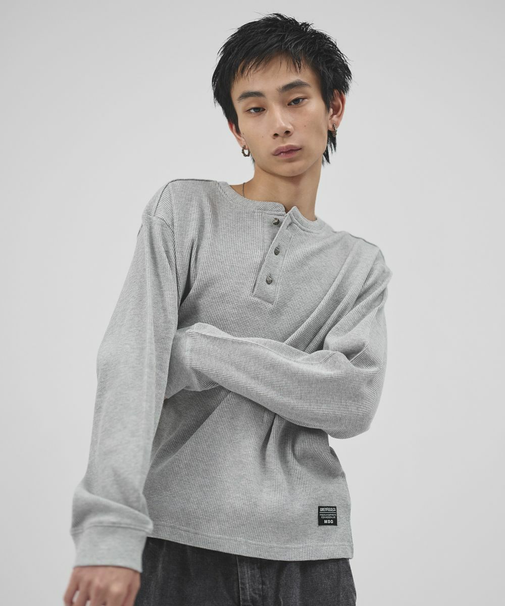 〓一部予約販売・3月上旬頃発送予定〓 コットンサーマルロングスリーブ
