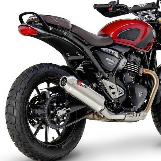 トライアンフ スクランブラー400X/スピード400 スリップオンマフラー