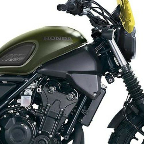 CL250/CL500 タンクサイドパネル マットブラック UNIT GARAGE | バイク