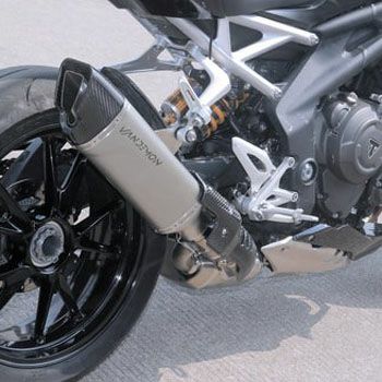 スピードトリプル1200RS/RR 2021- チタン製レーシングスリップオン
