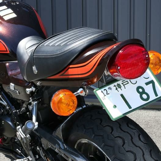 カワサキ Z900RS/CAFE Z2タイプLEDテールランプセット(アイアン