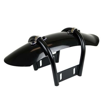 グッズ(GOODS) ラウンドボブフェンダーキット レッド SR400/500用