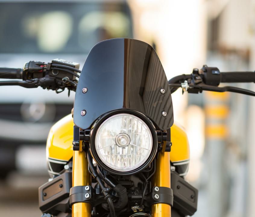 XSR900 2022～ スクリーン クラシックS3 ブラック Dart Flyscreen