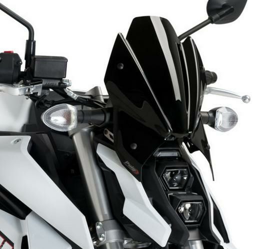 GSX-8S 23-/GSX-S1000 21-24 ウインドスクリーン 25x31 スモーク GIVI