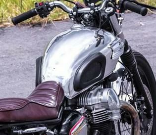 Kawasaki W650 アルミ タンク 