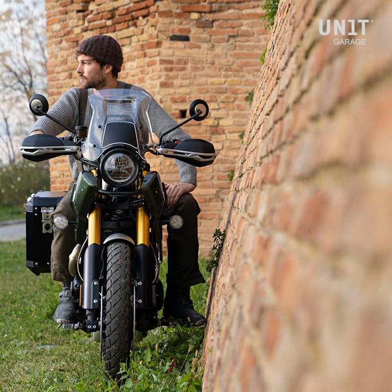 Triumph Scrambler 1200XC、1200XE サイドパネル/ウィンドスクリーン