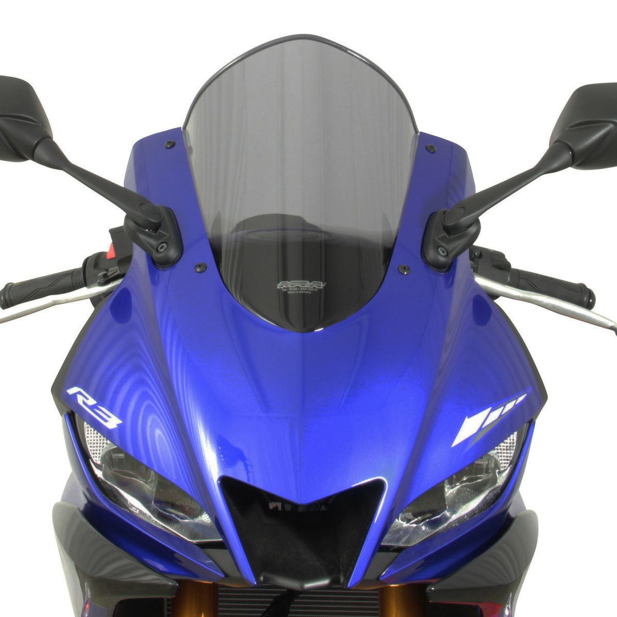 ヤマハ YZF-R25/R3 レーシングスクリーン(スモーク) MRA | バイク