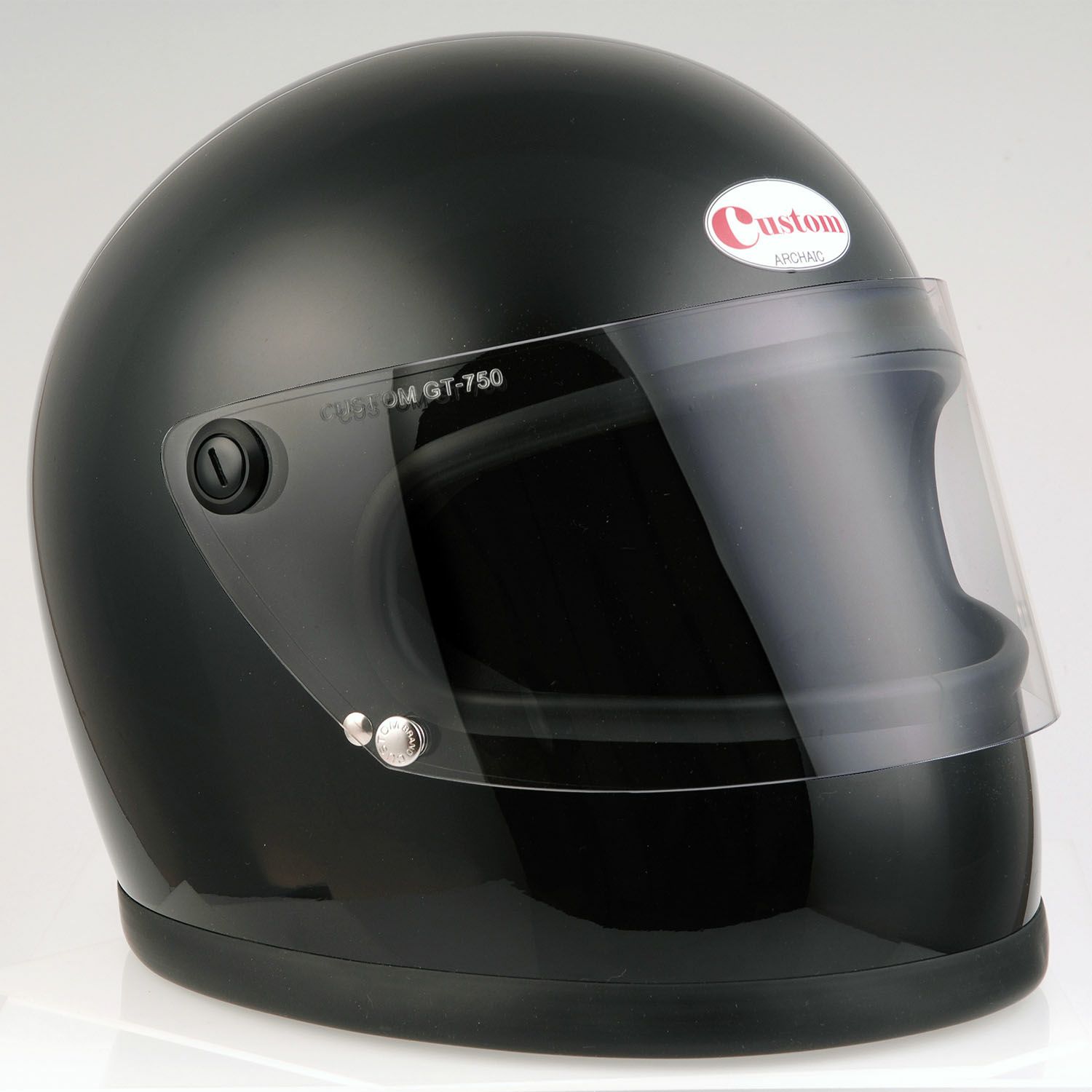 DIN MARKET CUSTOM GT-750ヘルメット 族ヘル ブラック | バイク