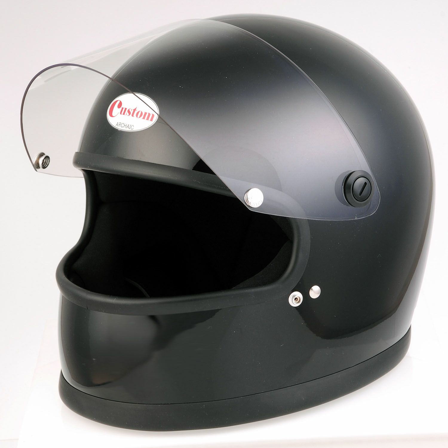 DIN MARKET CUSTOM GT-750ヘルメット 族ヘル ブラック | バイク