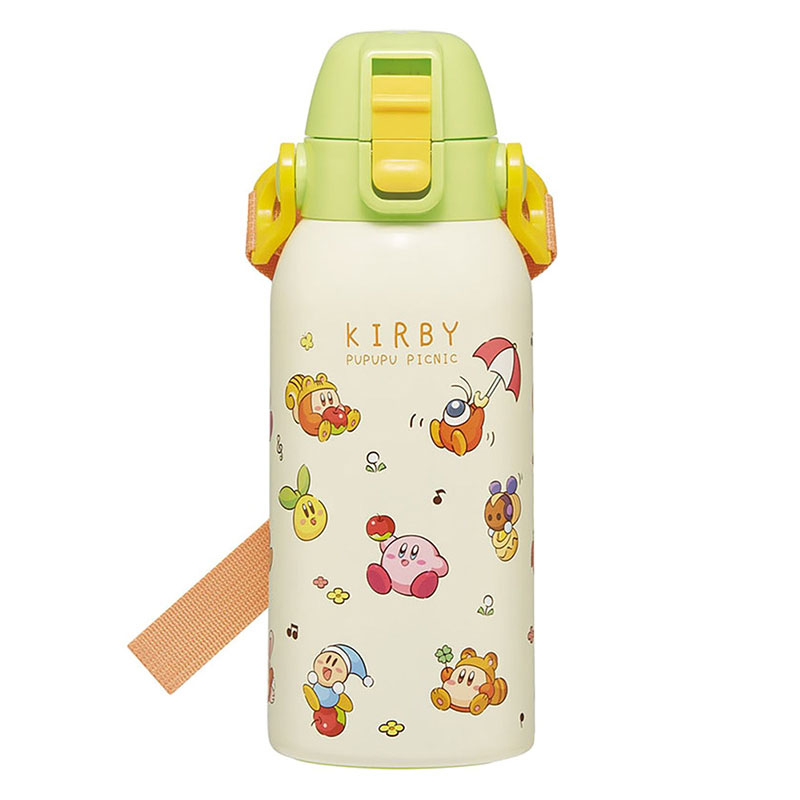 ダイレクトステンレスボトル 保冷専用 600ml ショルダーベルト付き 星