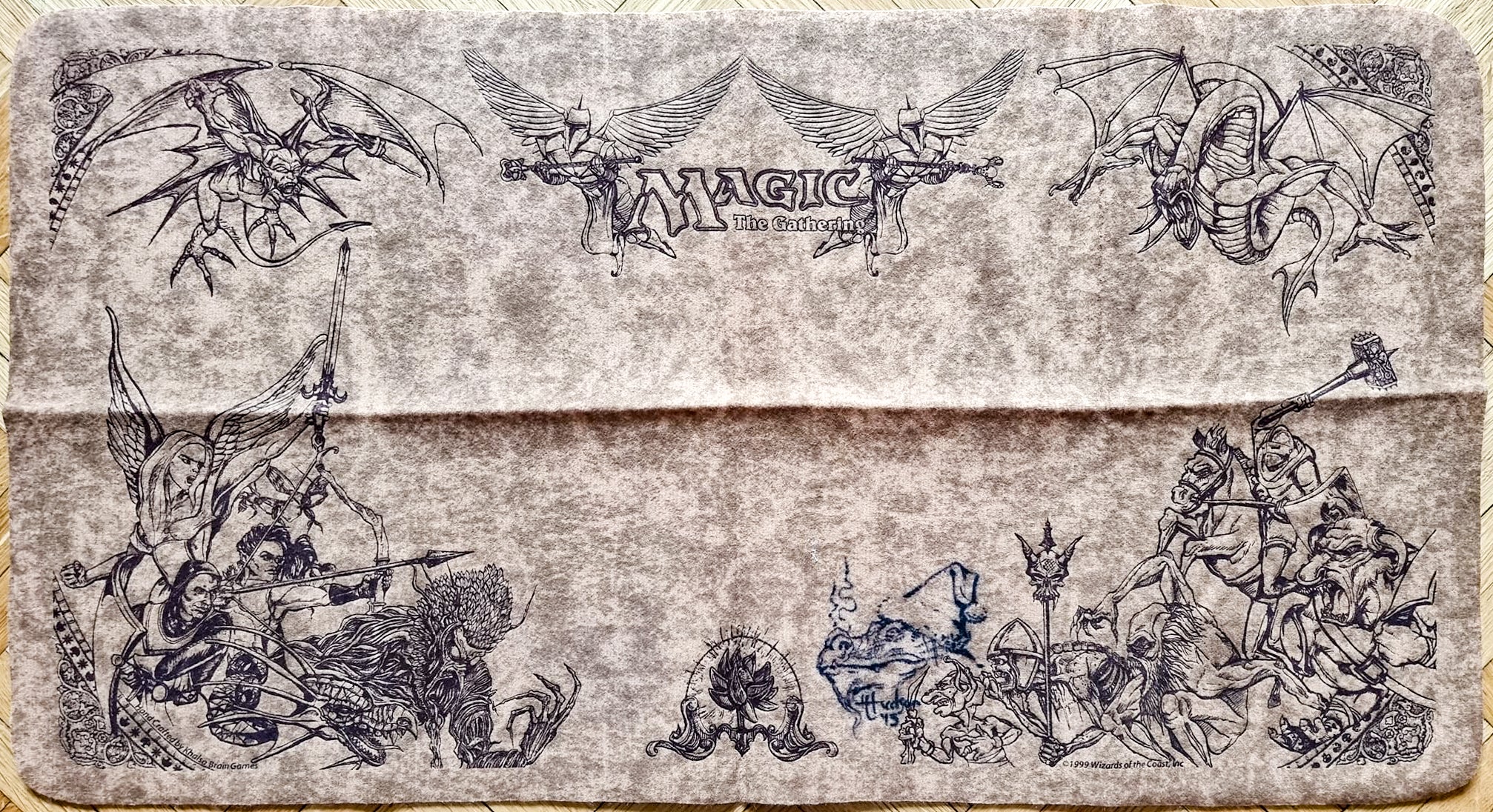 Official Classic Playmat for Magic the Gathering V1 1999 - Khalsa