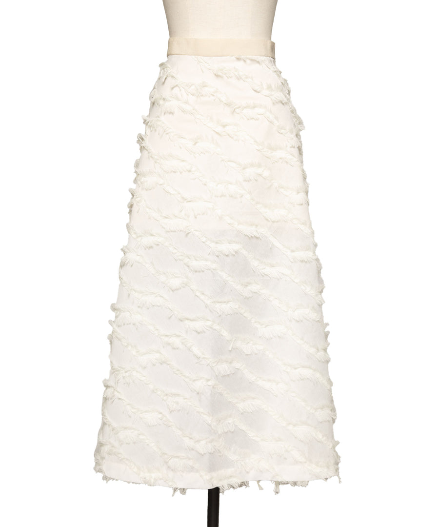 SURGE FRINGE SKIRT｜muller of yoshiokubo(ミュラーオブヨシオクボ