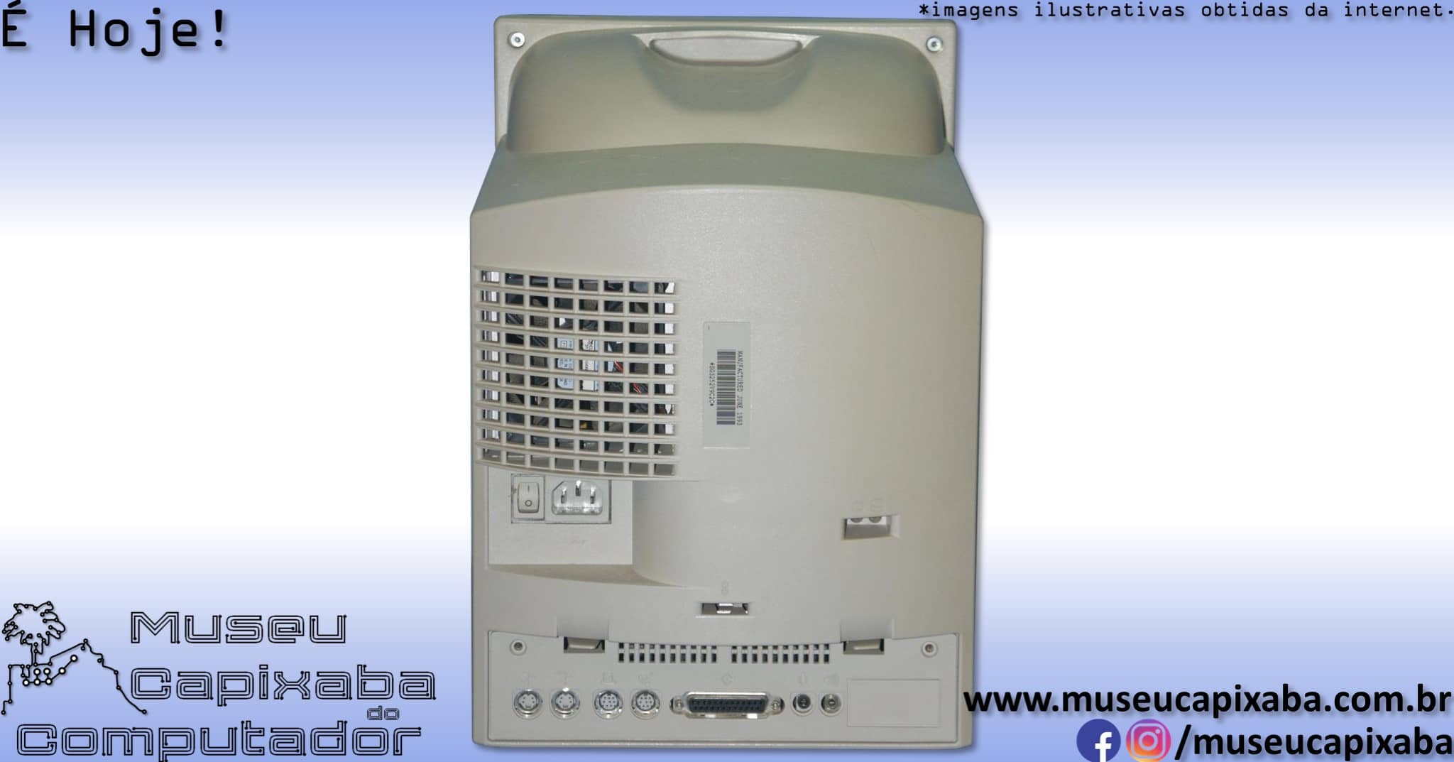 O microcomputador Apple Macintosh Color Classic de 1993 – MCC