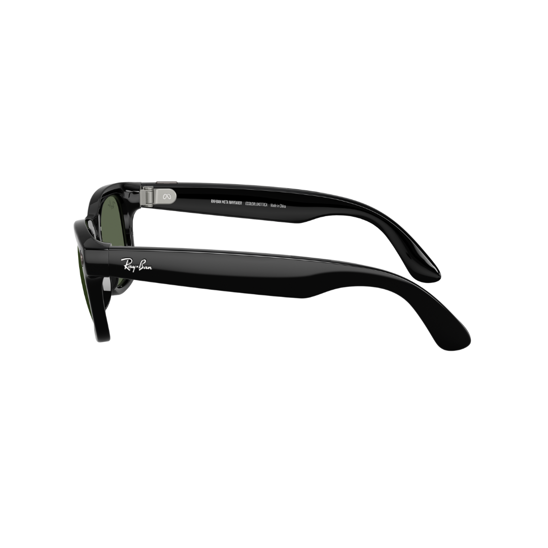 Ray-Ban Meta Wayfarer RW4006 (Gen 1) – Shiny Black / G-15 Green