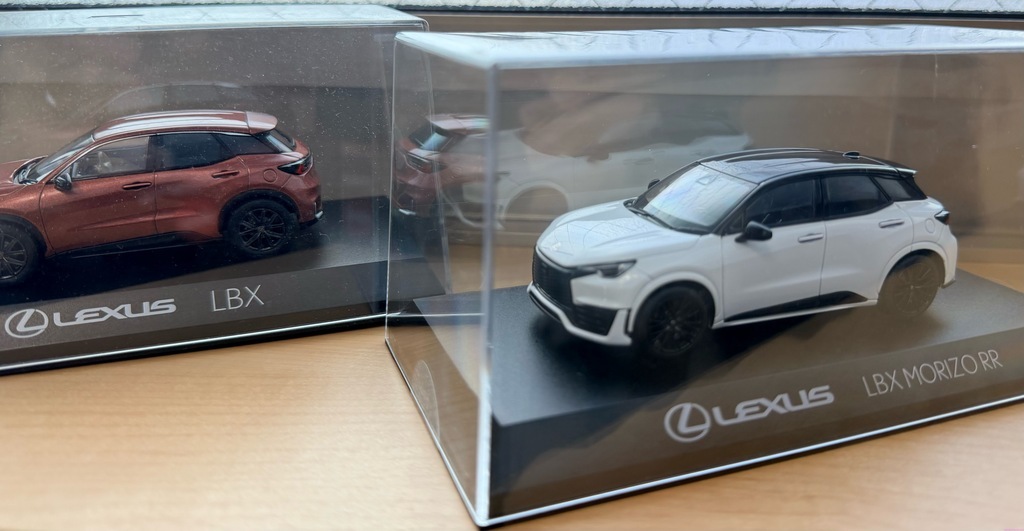 LEXUS LBX ”MORIZO RR” 京商ミニカー 到着！: のんびりなまけにっき2