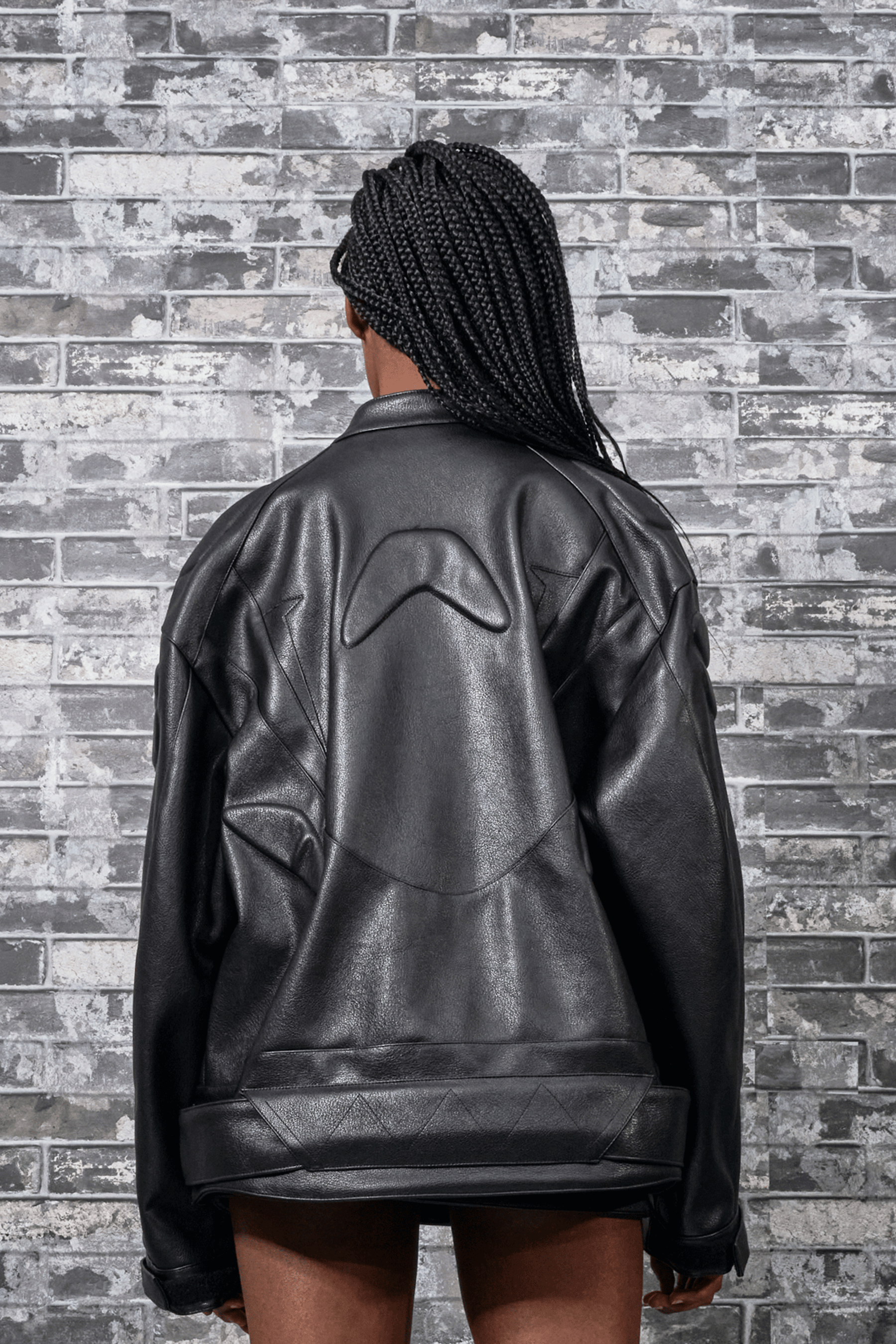 NAMILIA - Sex Symbol Padded Moto Jacket - Shop now