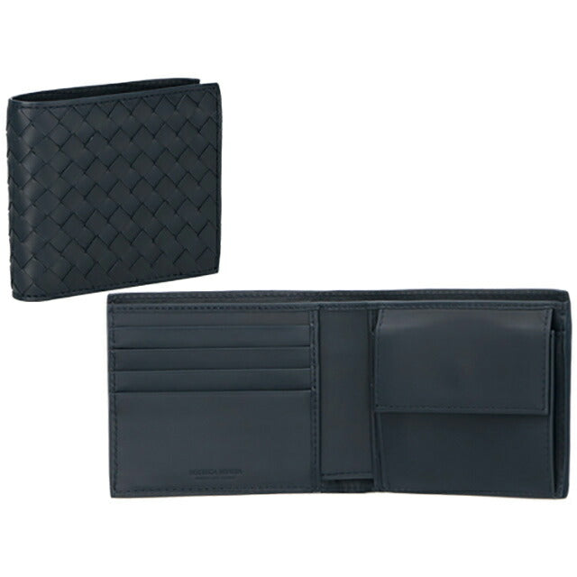 ボッテガ・ヴェネタ 二つ折り財布 メンズ ブランド BOTTEGA VENETA