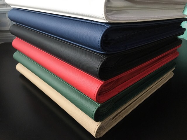 6色揃えたカードバインダーZipfolio XenoSkin (Quadrow) | Naokuro Blog