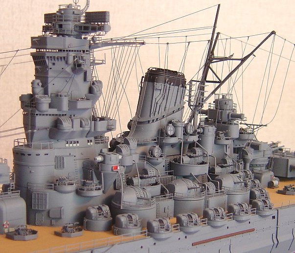 戦艦 大和 1/350 徹底ディティールアップ製作記 YAMATO タミヤ TAMIYA