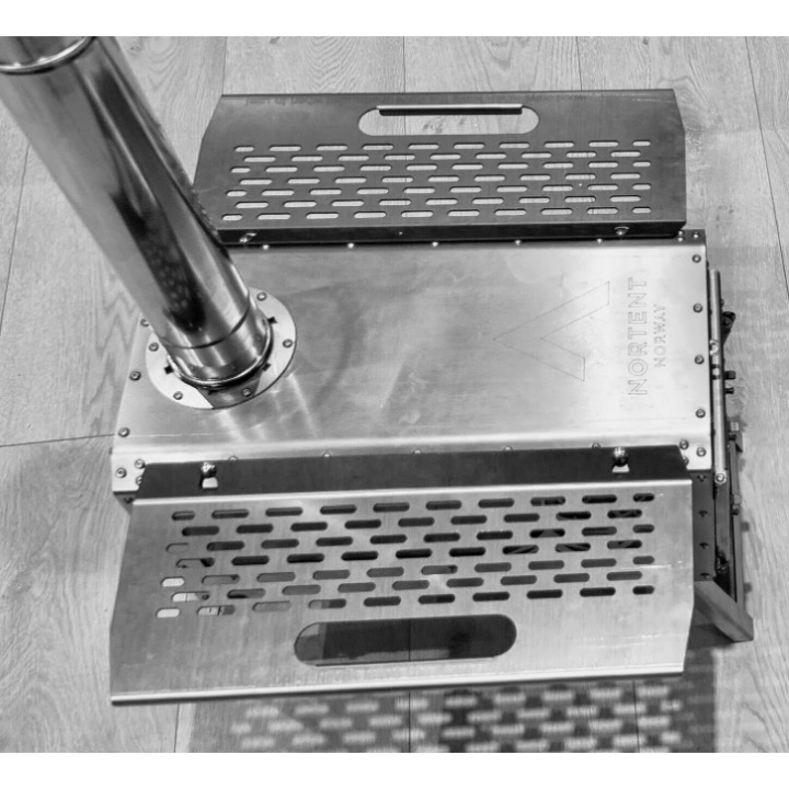 ながのキャンパル ONLINE SHOP / NORTENT Stainless Steel Stove 薪