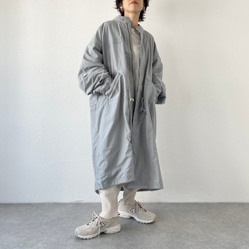 loose silhouette military mods coat / gray（ルーズシルエット