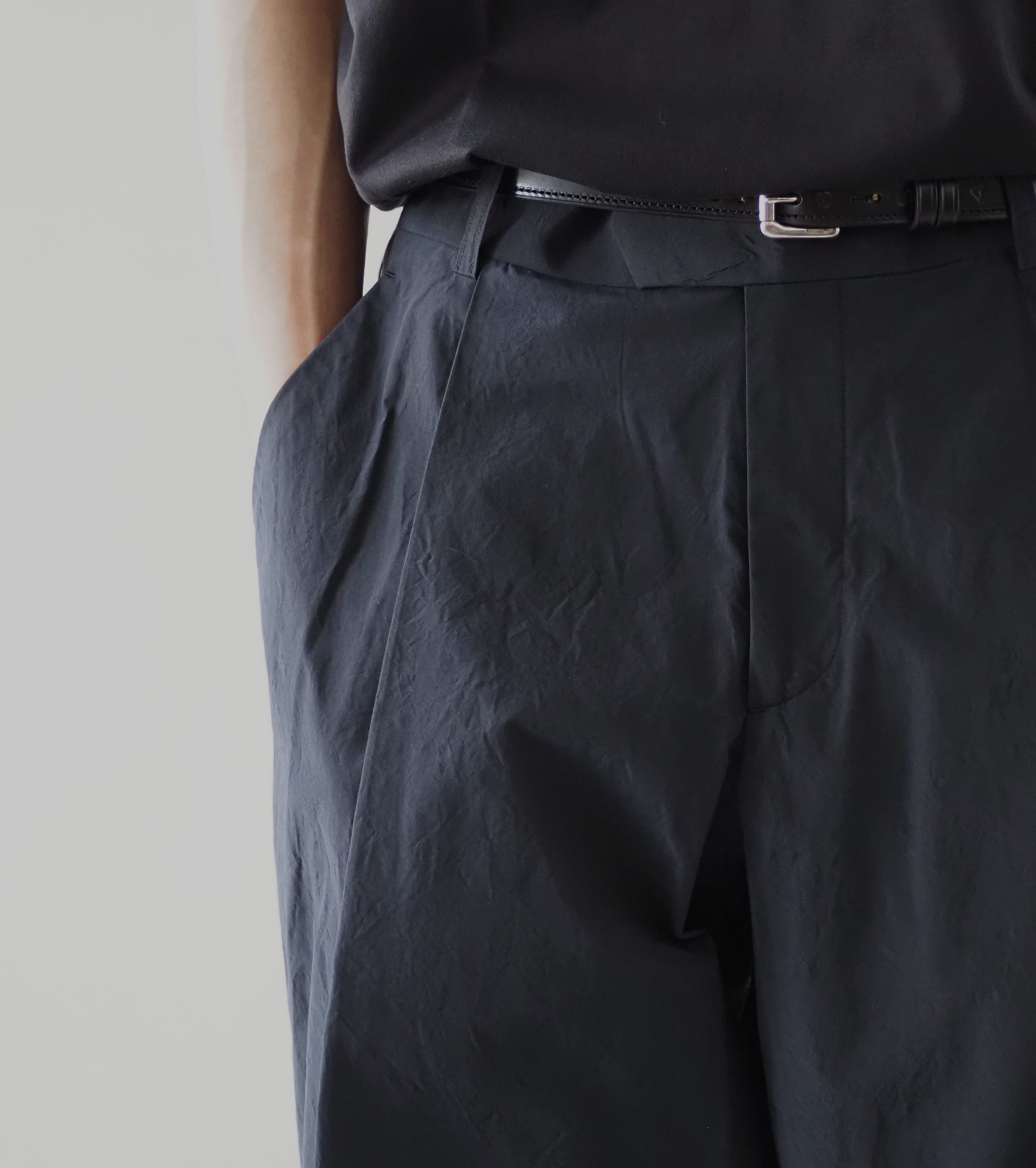 MAATEE＆SONS Military Slacks, Black – Navyblue
