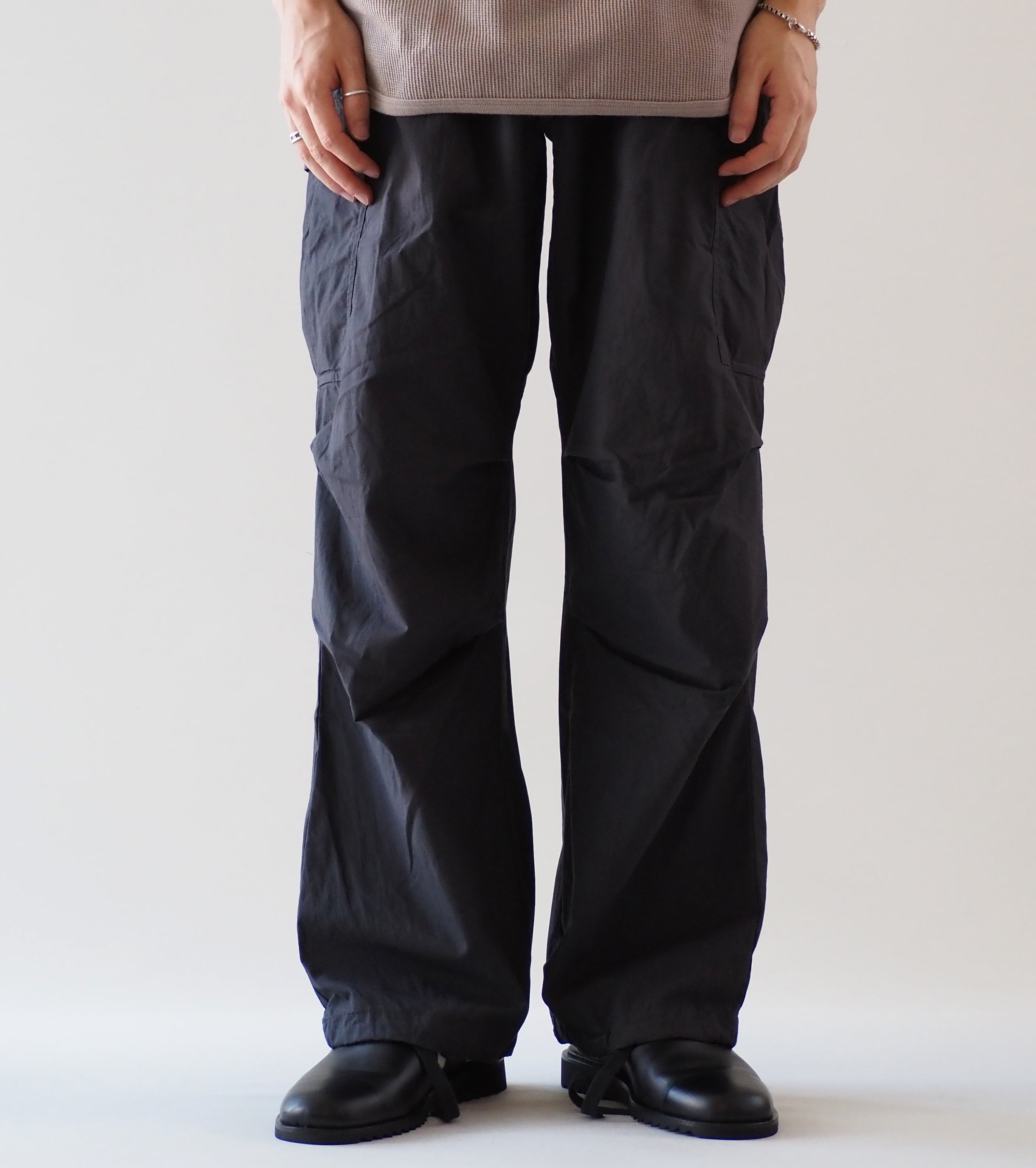 YAECA Like Wear M51 Field Pants , Charcoal (POPLIN) – Navyblue