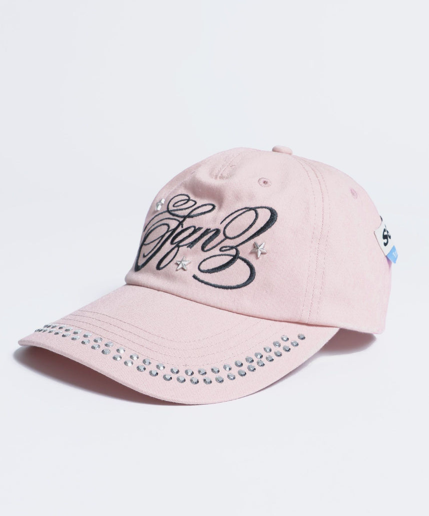 sqnz（エスキュンズ）】sqnz studs cap / キャップ 帽子 スタッズ 刺繍