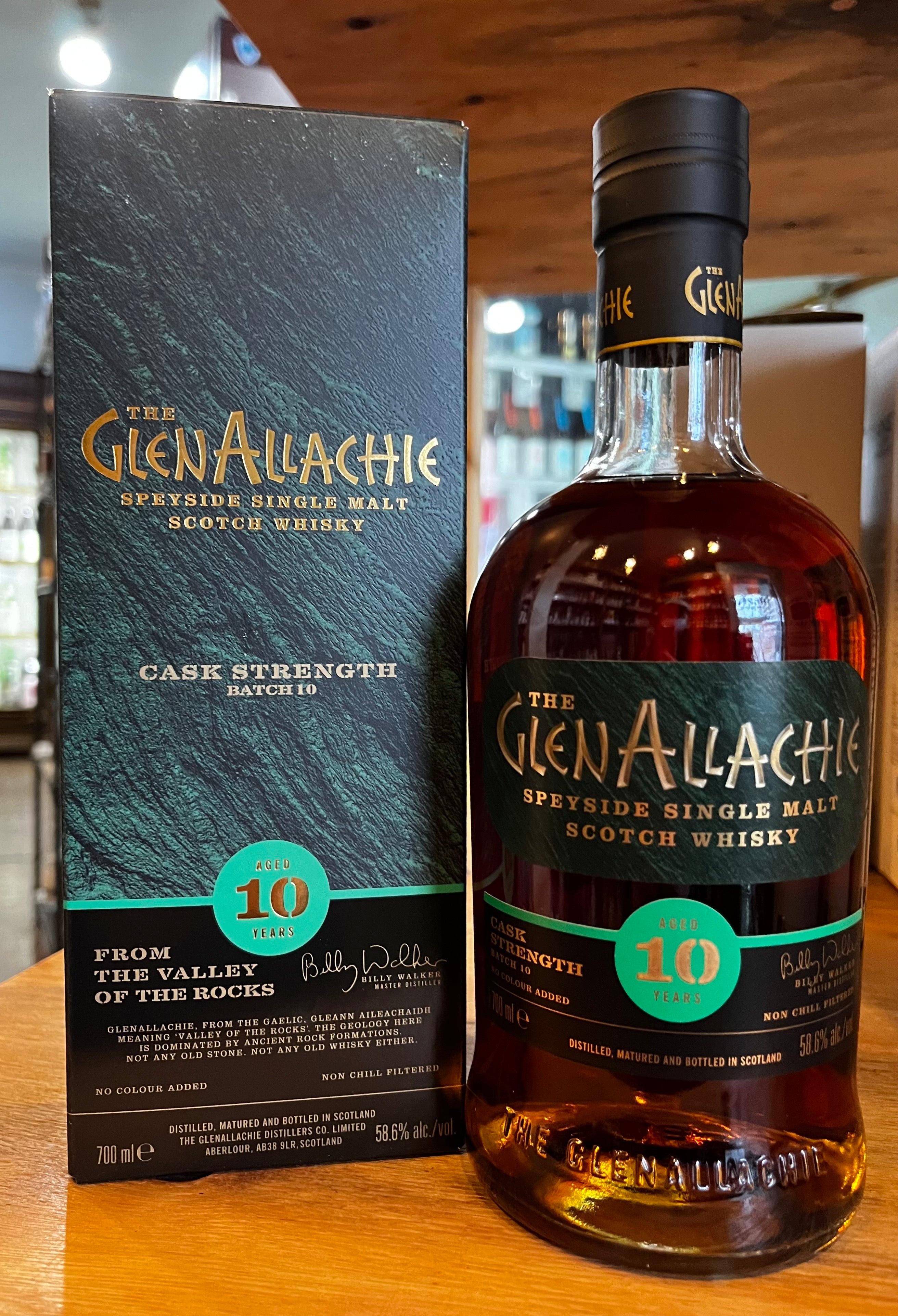 グレンアラヒー10年 カスクストレングス バッチ10 GLENALLACHIE AGED
