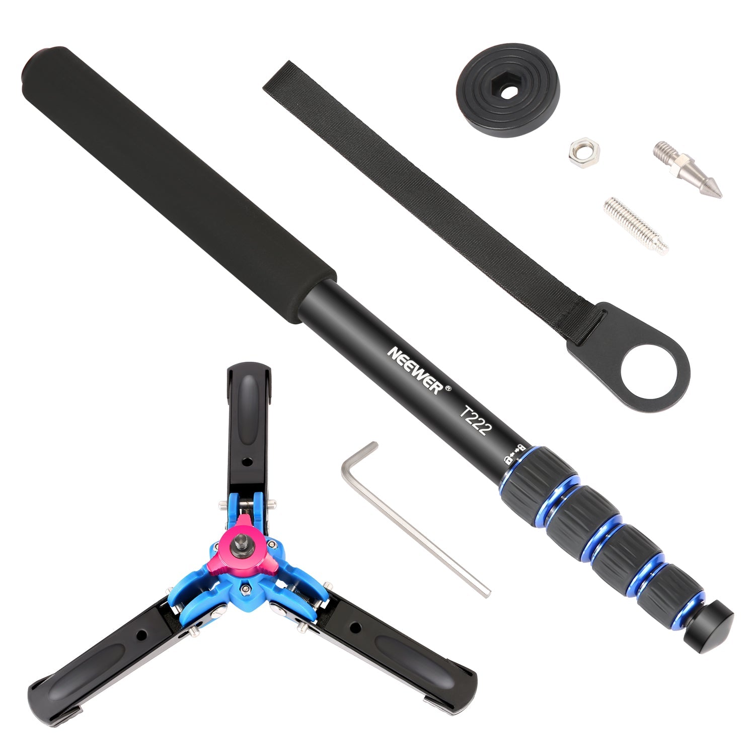 NEEWER 20-66inch/52-168cm 伸縮可能 カメラ一脚 – NEEWER.JP