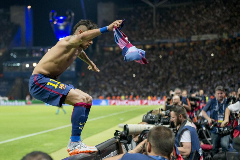 写真特集]バルセロナが史上初の「2度目の3冠」…欧州CL決勝、ユベントス