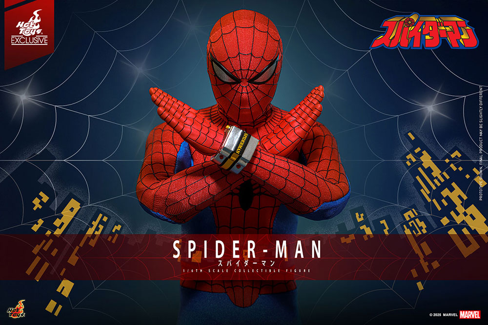 東映版『スパイダーマン』の1/6スケールフィギュアが11月21日に発売