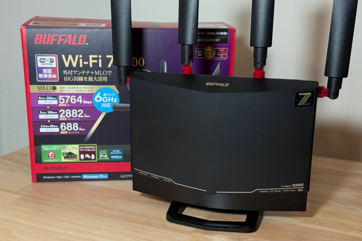 Wi-Fi 7時代の幕開け！BUFFALO WXR9300BE6Pが示す次世代ネットワーク