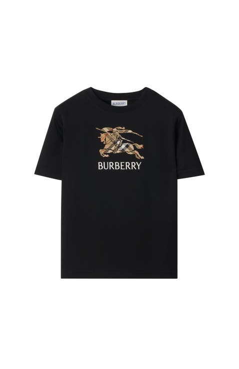 Boys' Burberry T-Shirts (2T-7): Henley, Crewneck & Long Sleeve
