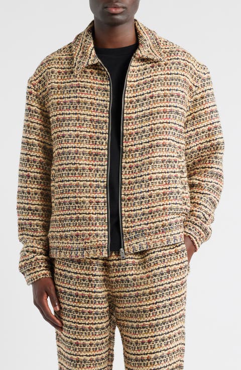 DIET STARTS MONDAY Tweed Zip Jacket | Nordstrom