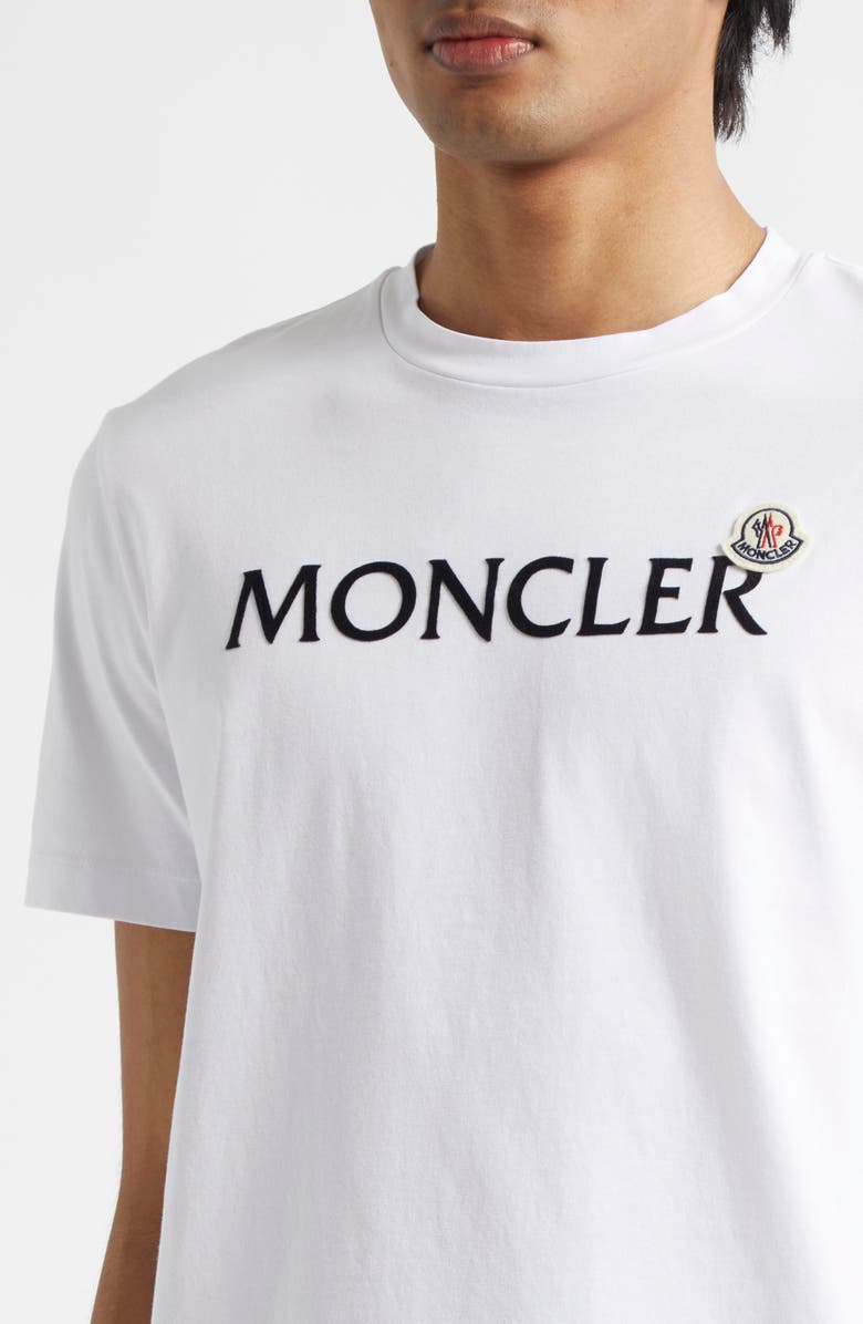 Moncler Logo Patch Graphic T-Shirt | Nordstrom