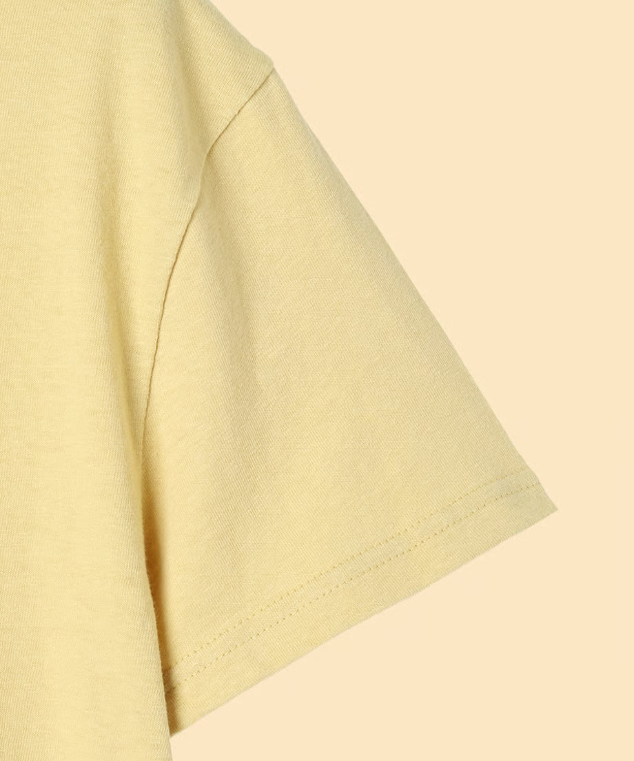 logo embroidery T-shirt – NKNIT