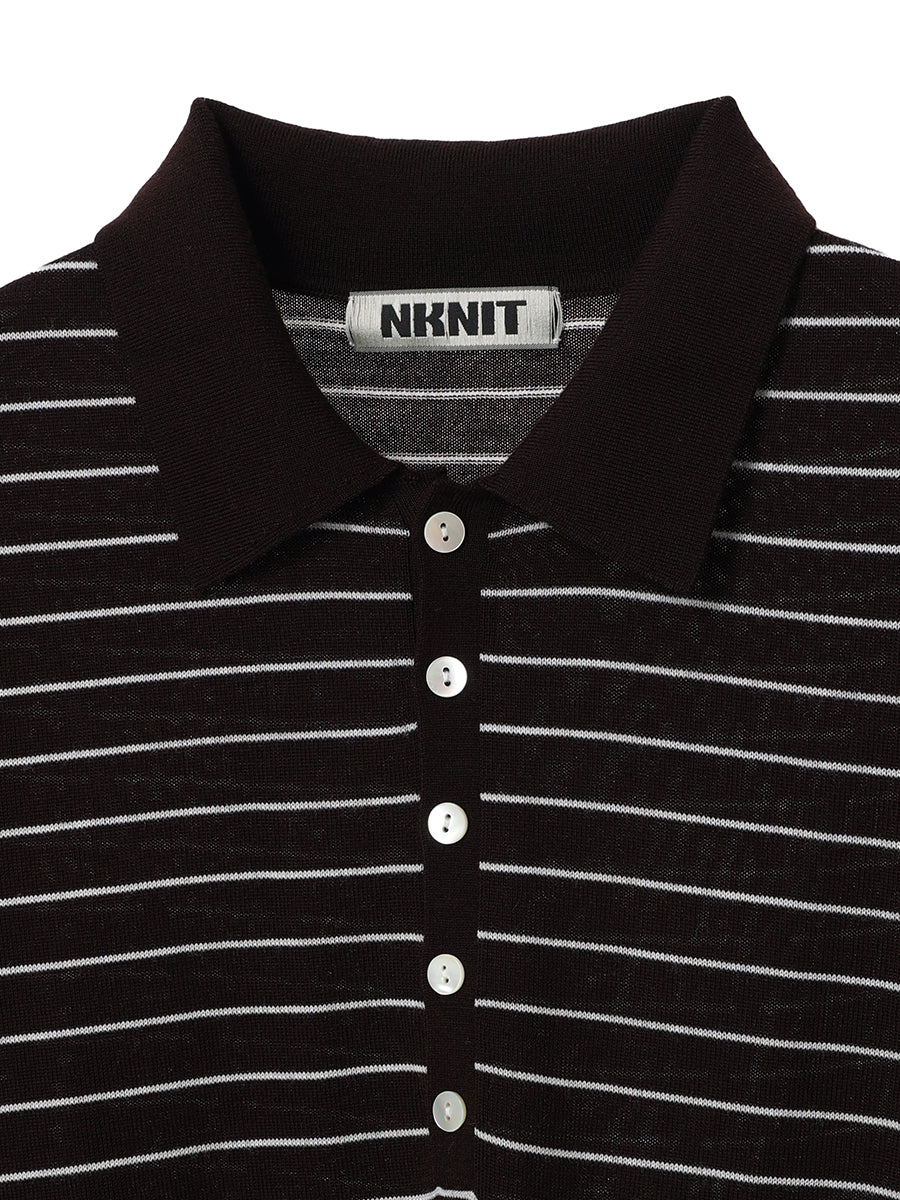 high gauge wool KNIT shirt – NKNIT