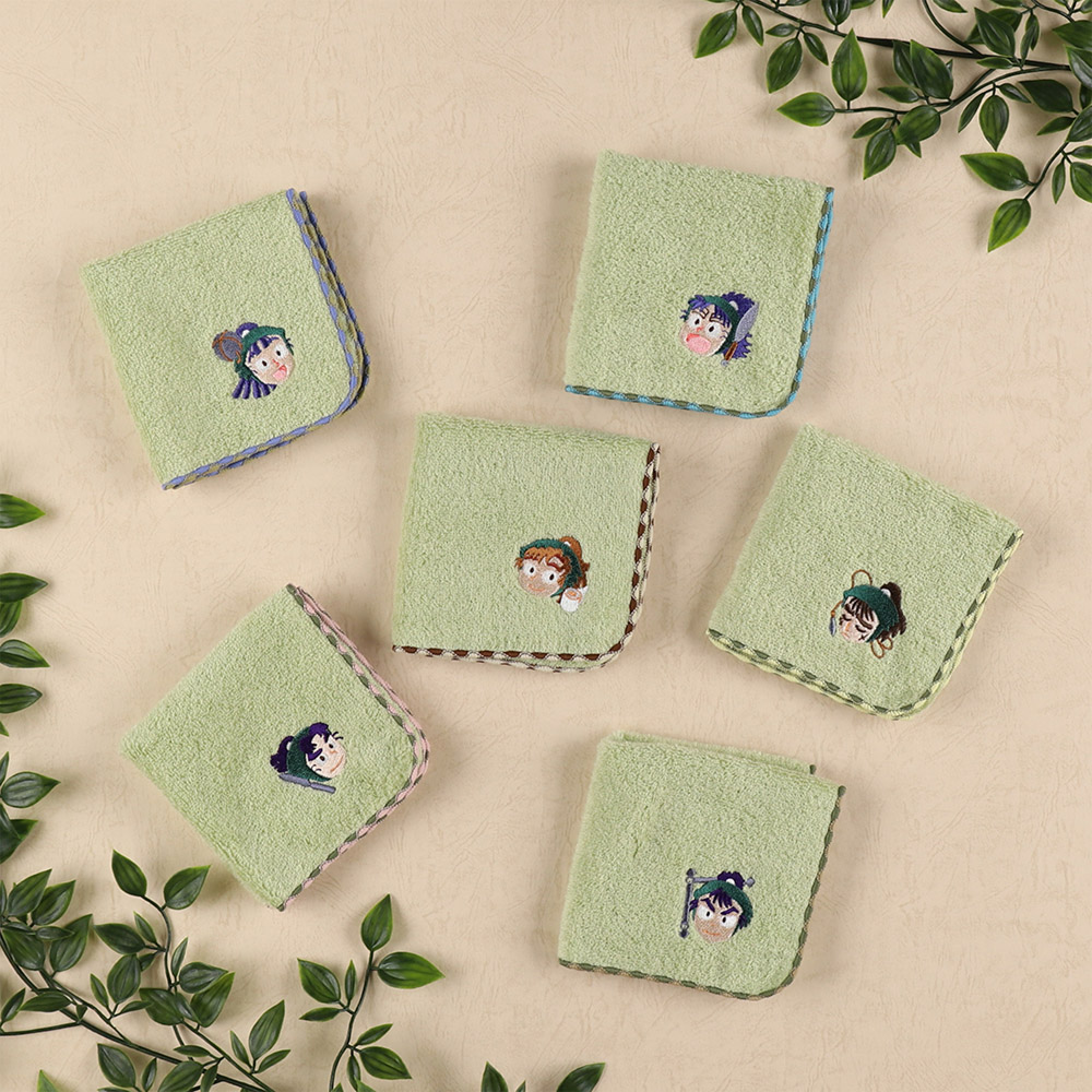 忍たま乱太郎 刺繍ミニタオル 立花仙蔵|NHK キャラクターショップ