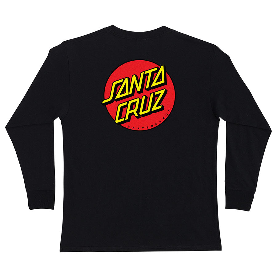 Classic Dot L/S T-Shirt | Youth Skate Clothing | Santa Cruz