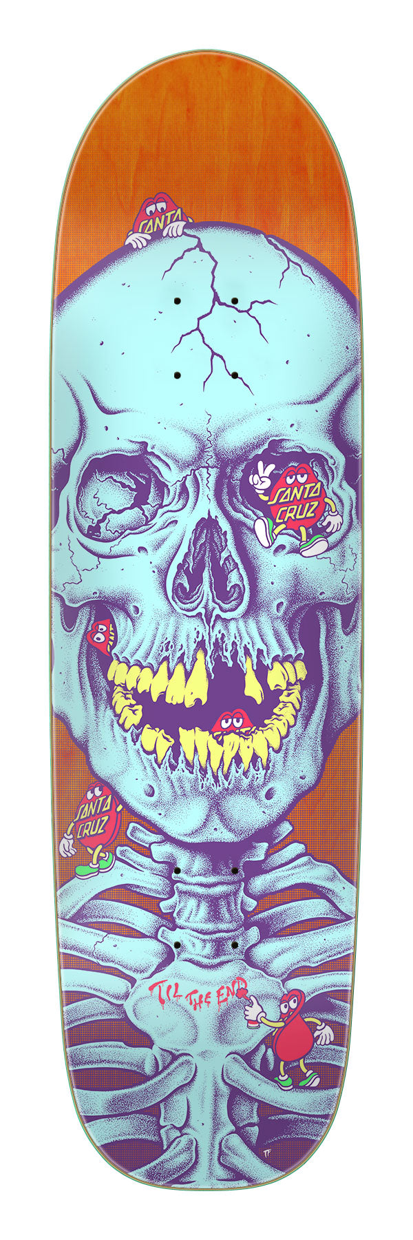 8.5in Dot Dudes | FeelBase Deck | Santa Cruz Skateboards