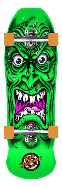 9.5in Roskopp Face Green Reissue | Complete Cruiser | Santa Cruz