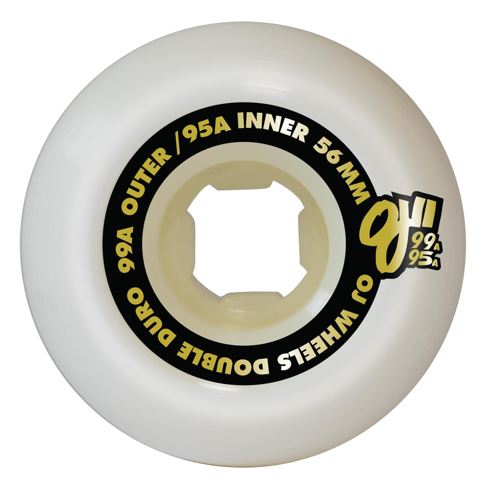 56mm / 99a/95a Double Durometer Chubbies | Wide | OJ Skateboard Wheels